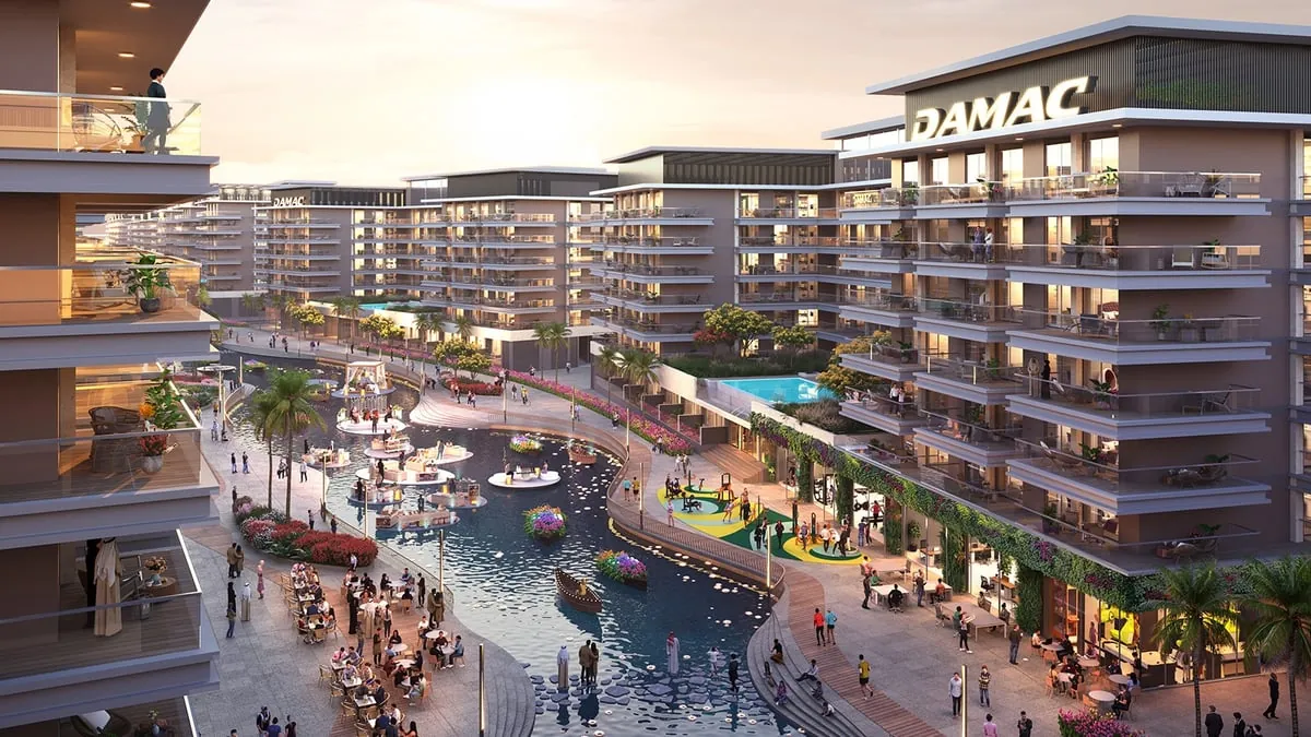 Damac waterfront community in Dubai
